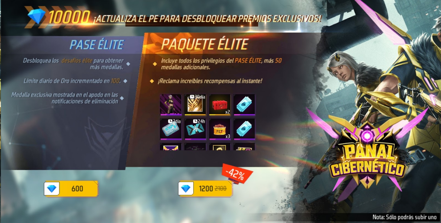 cuales son los beneficios increibles del pase elite en free fire guia completa