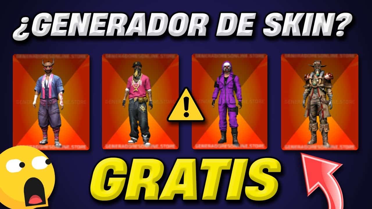 descubre si existen generadores de skins y ropa confiables para free fire guia completa