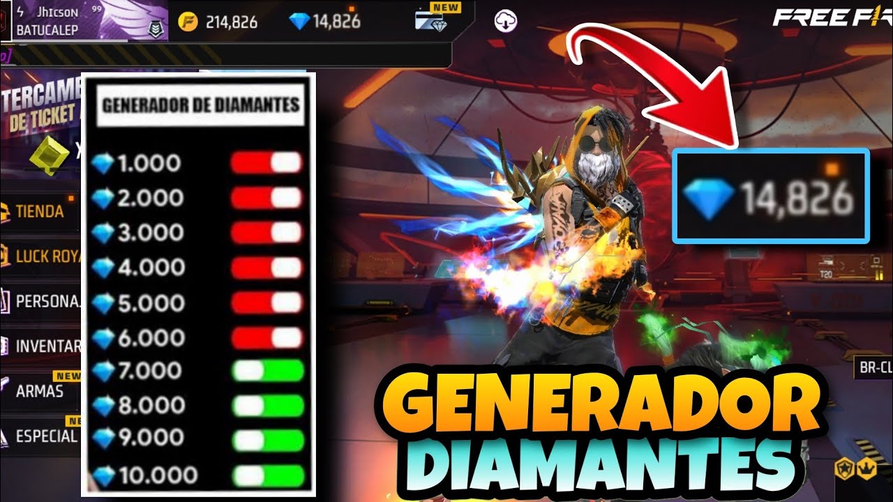 descubre si realmente funcionan los generadores de diamantes para free fire verdad o mito