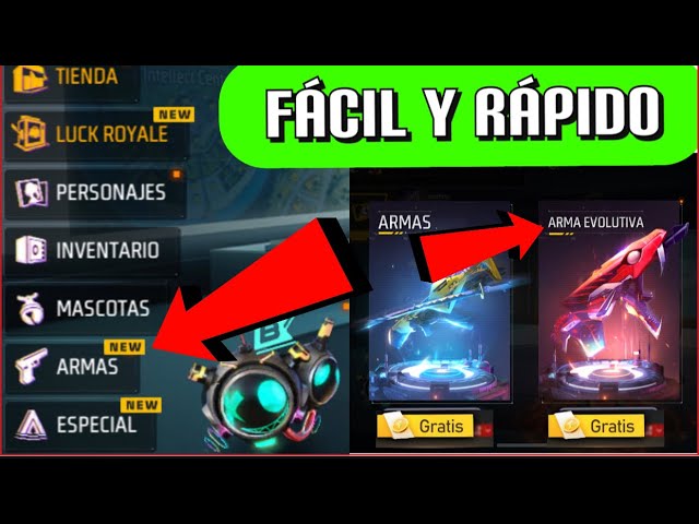 guia definitiva como conseguir armas evolutivas en free fire trucos y consejos