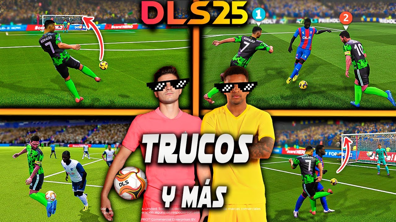 Cómo hacer regates avanzados en Dream League Soccer móvil