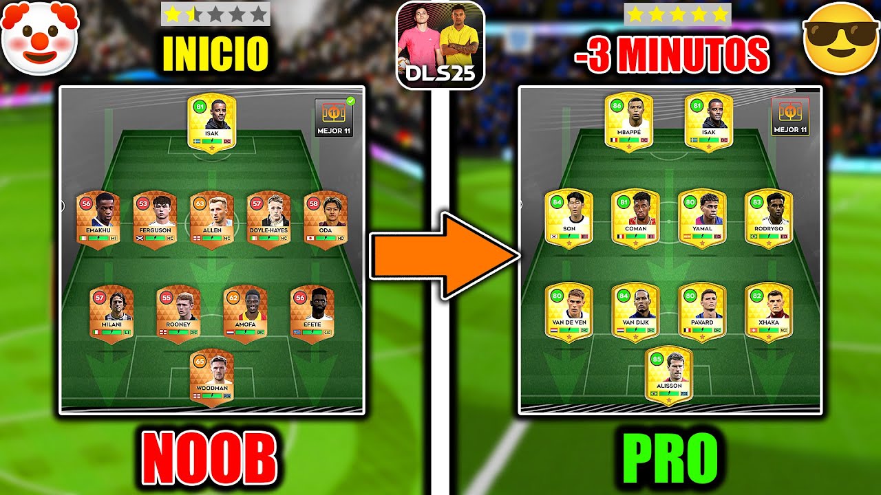 Cómo tener el mejor equipo sin gastar en Dream League Soccer