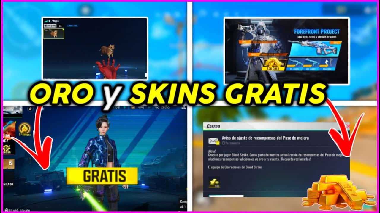 que recompensas se pueden obtener en los eventos de Blood Strike pase elite