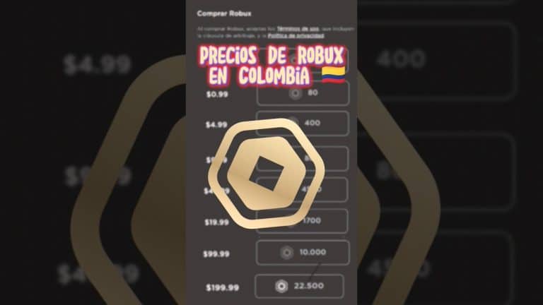 Cuánto valen 50 Robux en pesos colombianos