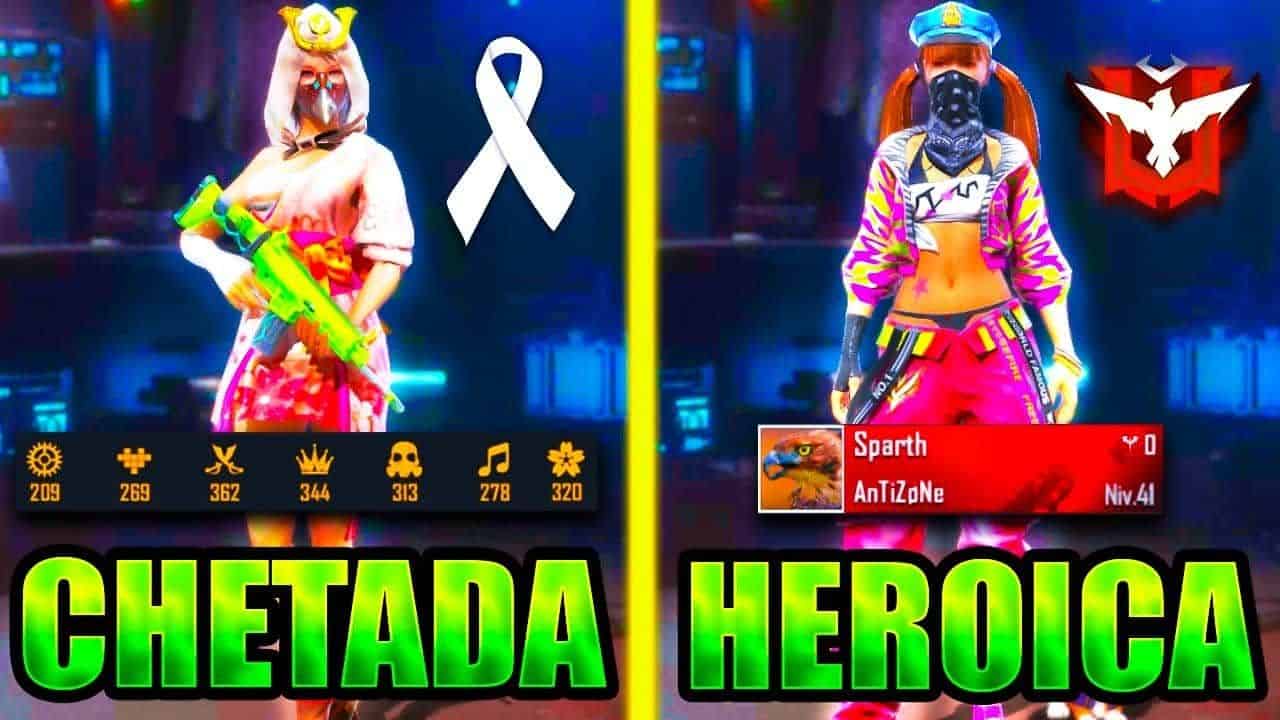 Cuentas chetadas de Free Fire: qué son y por qué evitarlas 1 Chetada