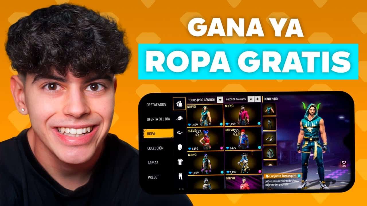 Qué opciones hay para obtener ropa en Free Fire con diamantes 1 que opciones hay para obtener ropa en free fire